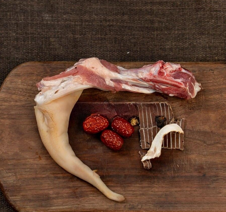 Đuôi dê tươi làm sạch