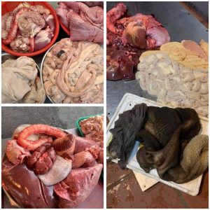 Lòng bò nguyên bộ