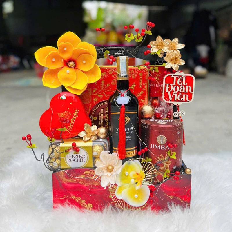 Giỏ Quà Tết, Hộp Quà Tết Thủ Thừa Long An
