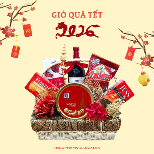 Giỏ quà tết, hộp quà tết TP Bến Tre