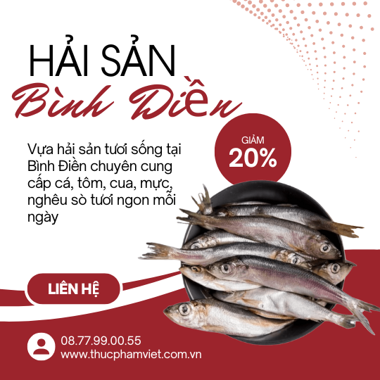 Vựa Hải Sản Tươi Sống Bình Điền | Giá Sỉ Mỗi Ngày