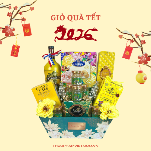 Giỏ quà tết, hộp quà tết  Tứ Kỳ, Hải Dương