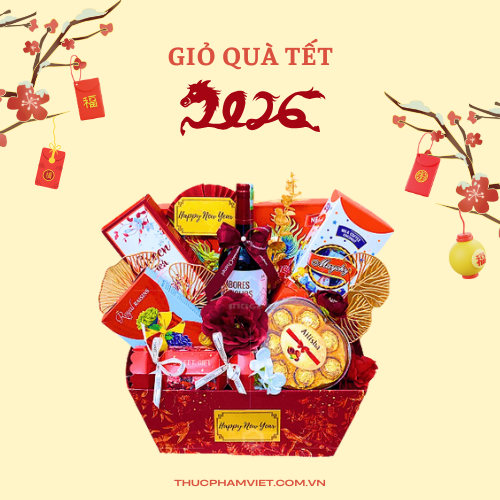 Giỏ quà tết, hộp quà tết  Lập Thạch, Vĩnh Phúc