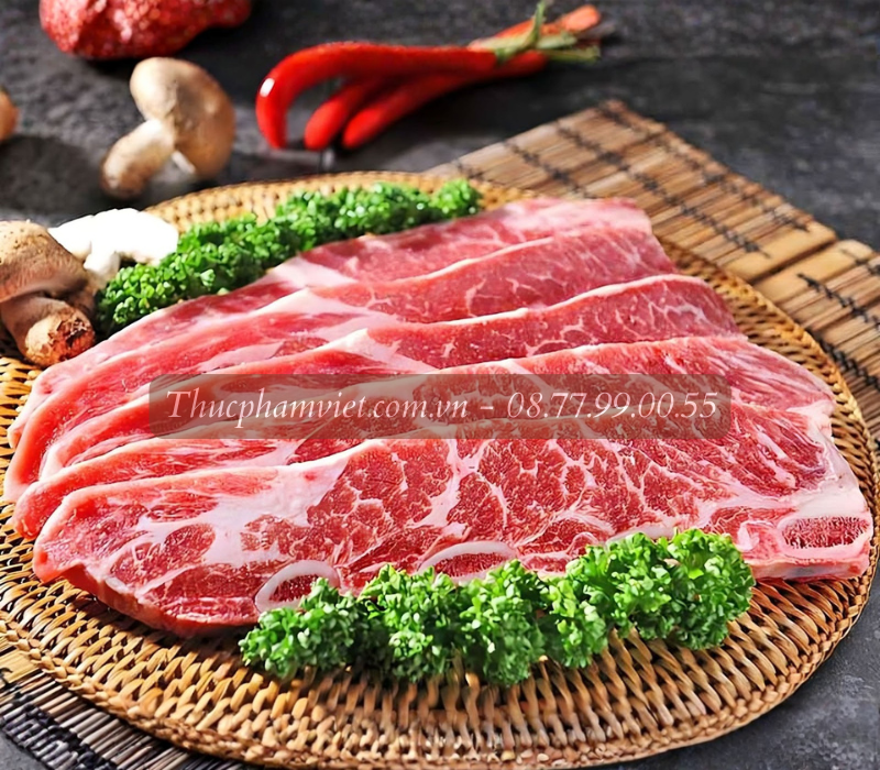 Sườn bò Mỹ đông lạnh giá sỉ TPHCM