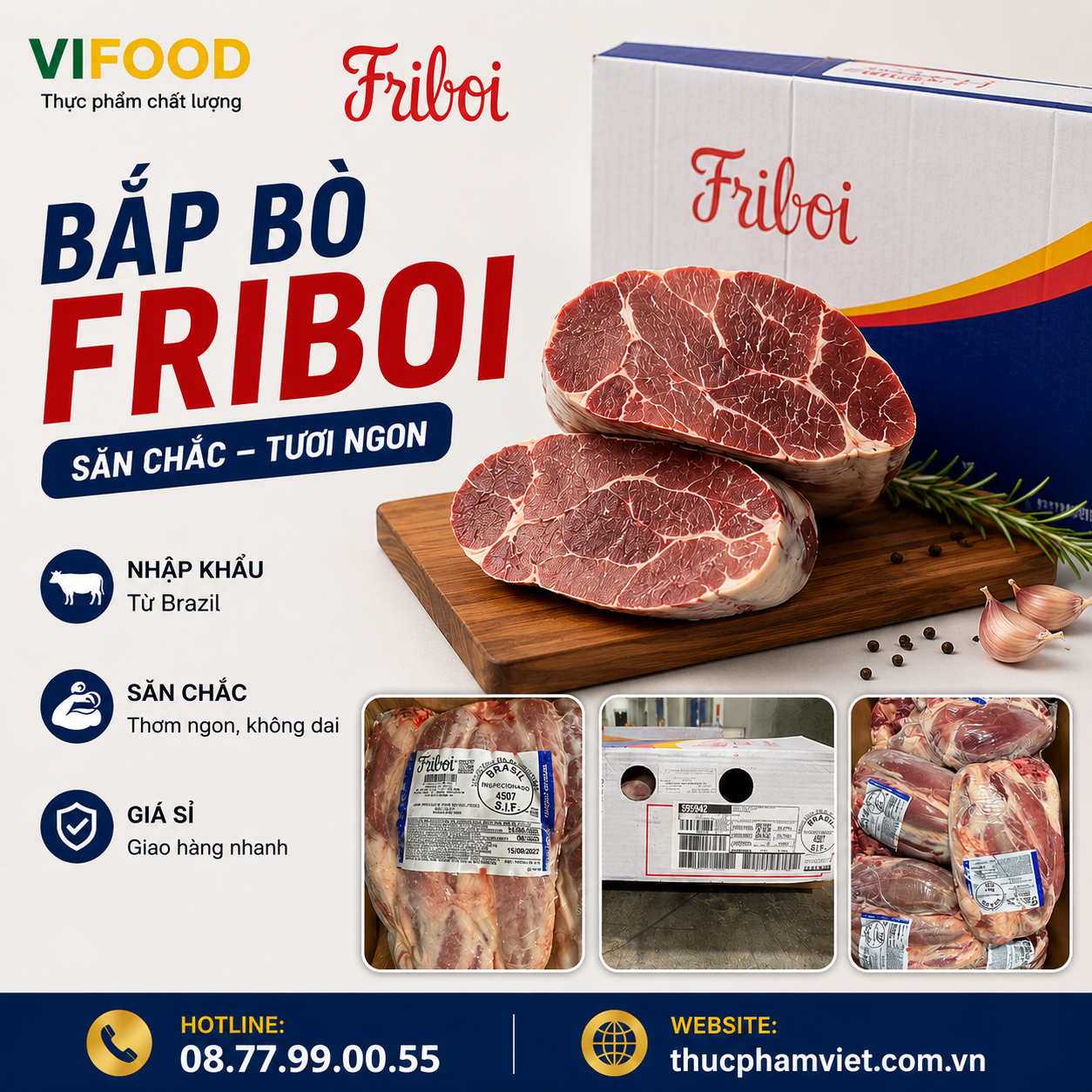 Bắp Bò Friboi
