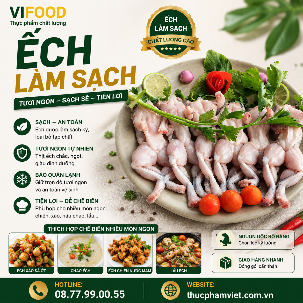Ếch Làm Sạch
