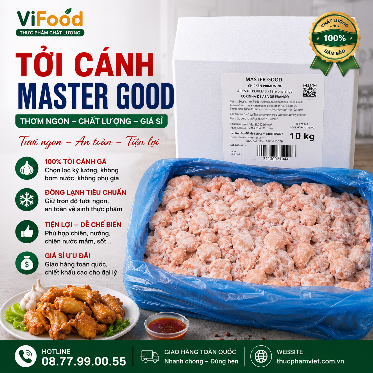 Tỏi Cánh Master Good