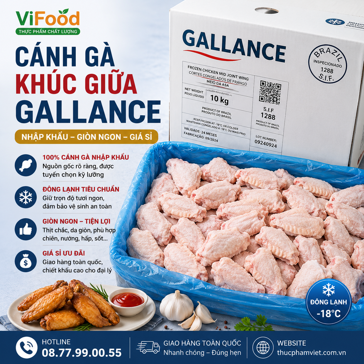 Cánh Gà Khúc Giữa Gallance