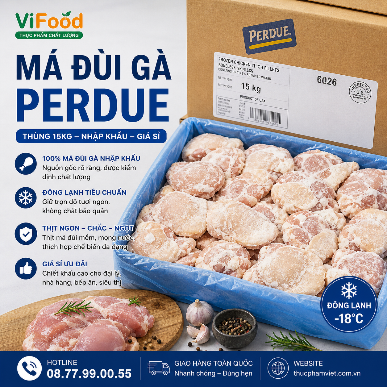 Má Đùi Gà Perdue