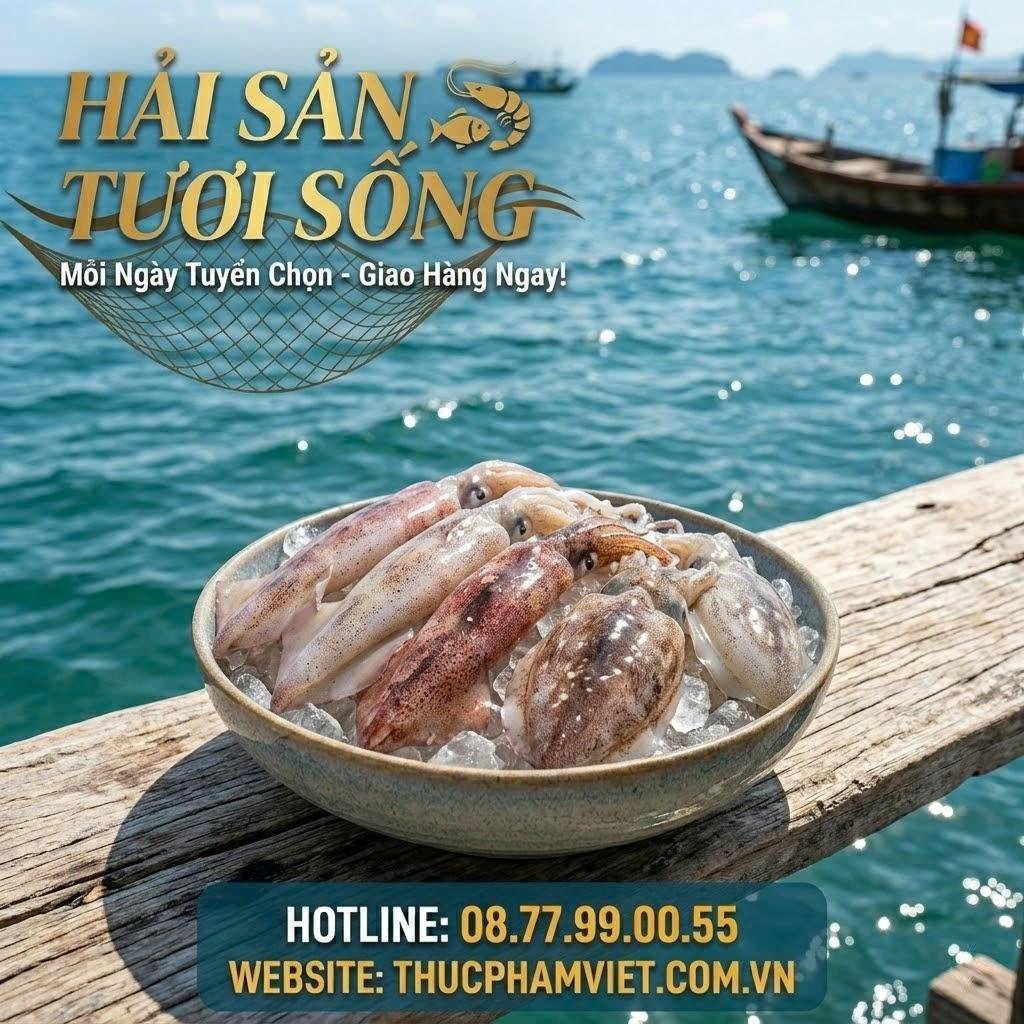 Mua hải sản tươi sống tại Phường Cát Lái
